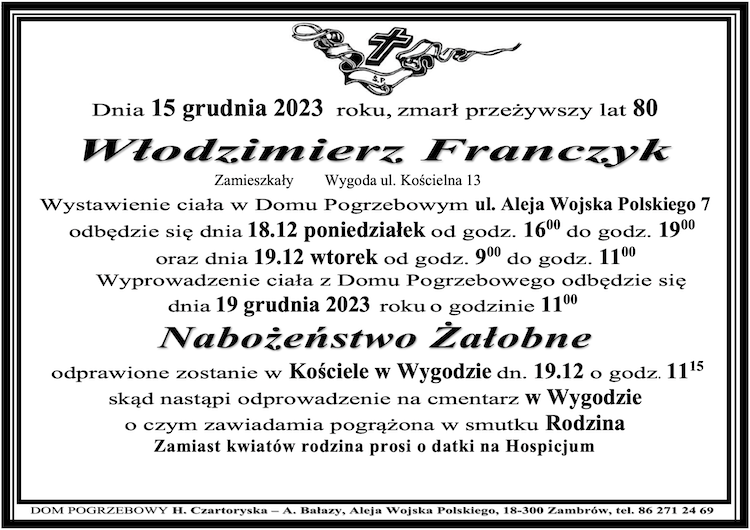 Włodzimierz Franczyk