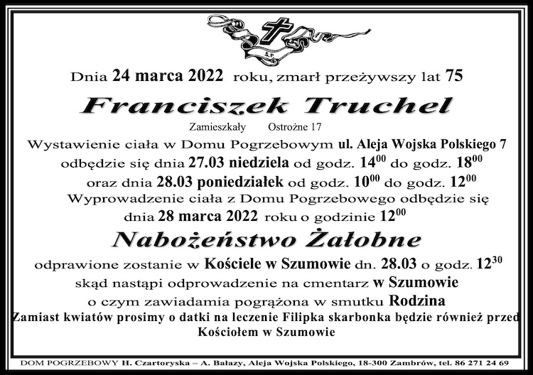 Franciszek  Truchel