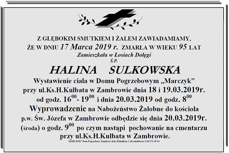 Halina Sulkowska