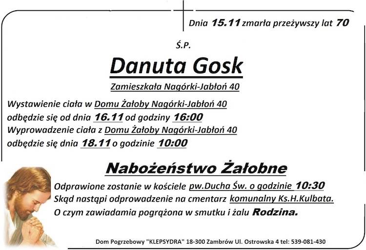 Danuta  Gosk
