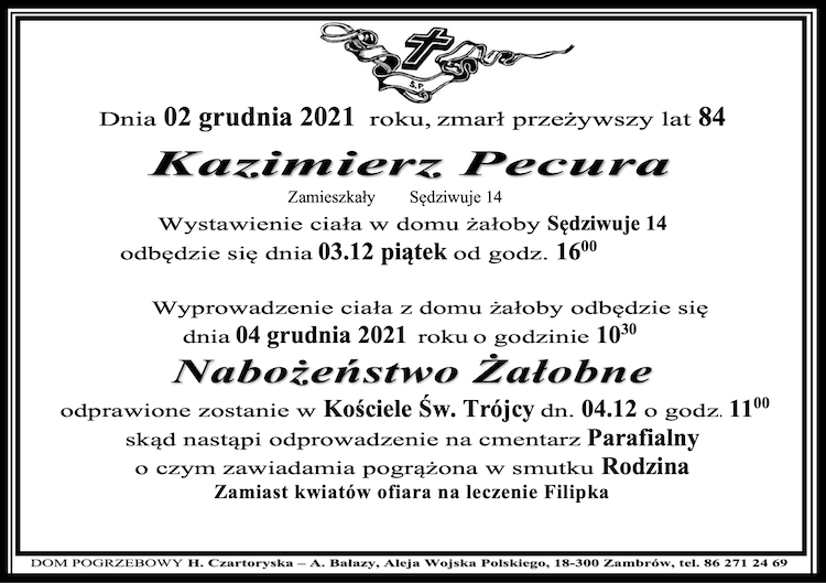 Kazimierz  Pecura