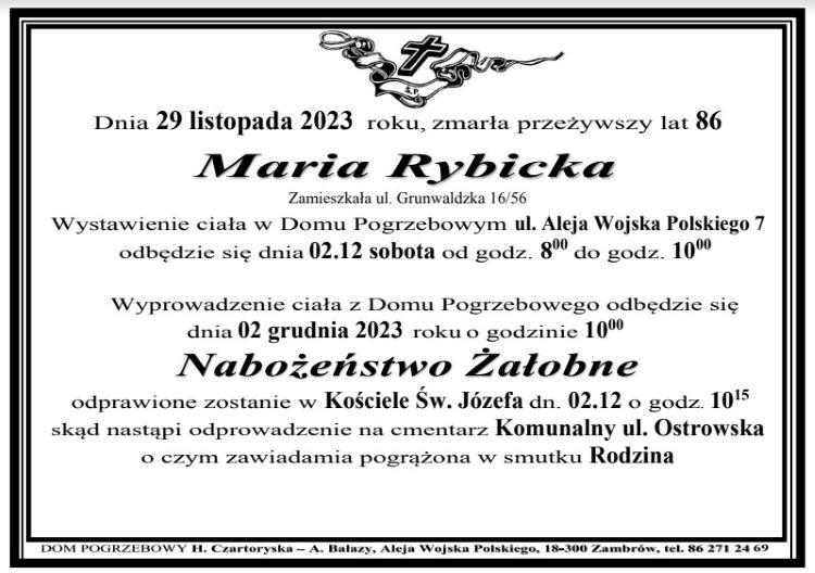 Maria Rybicka