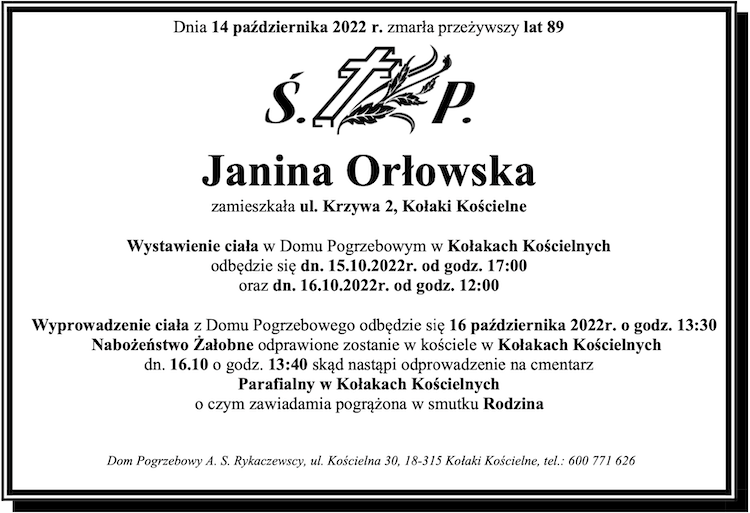 Janina Orłowska