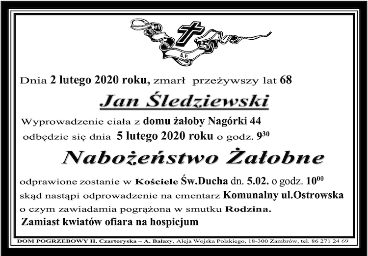 Jan Śledziewski