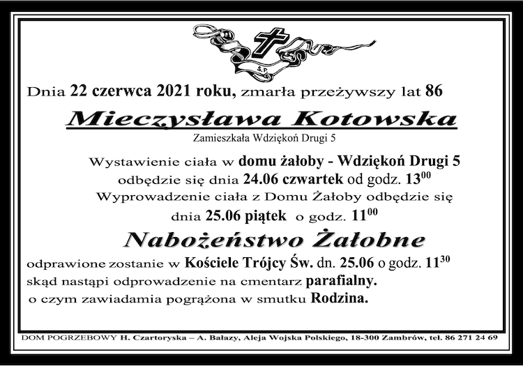 Mieczysława Kotowska