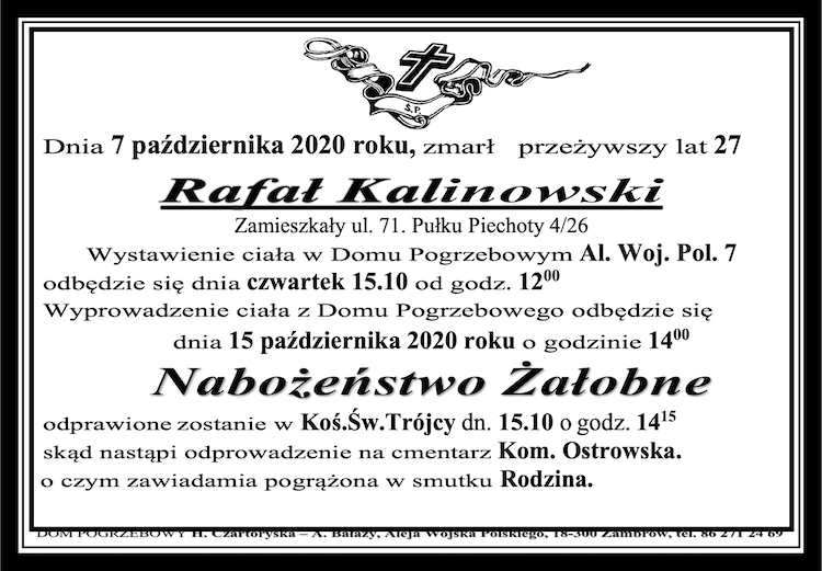 Rafał Kalinowski