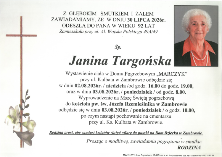 Janina Targońska