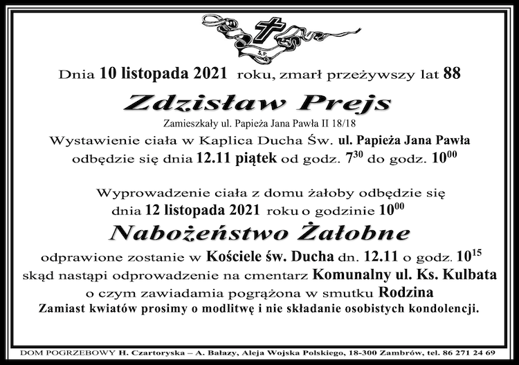 Zdzisław  Prejs