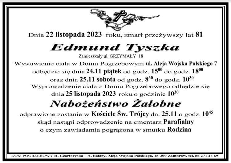 Edmund Tyszka