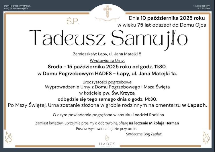 Tadeusz Samujło