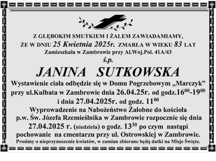 Janina Sutkowska
