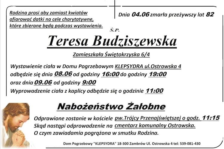 Teresa Budziszewska