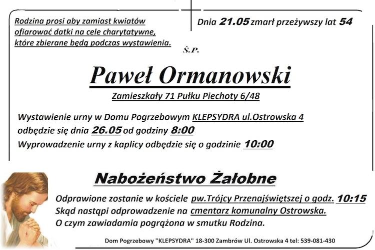 Paweł Ormanowski