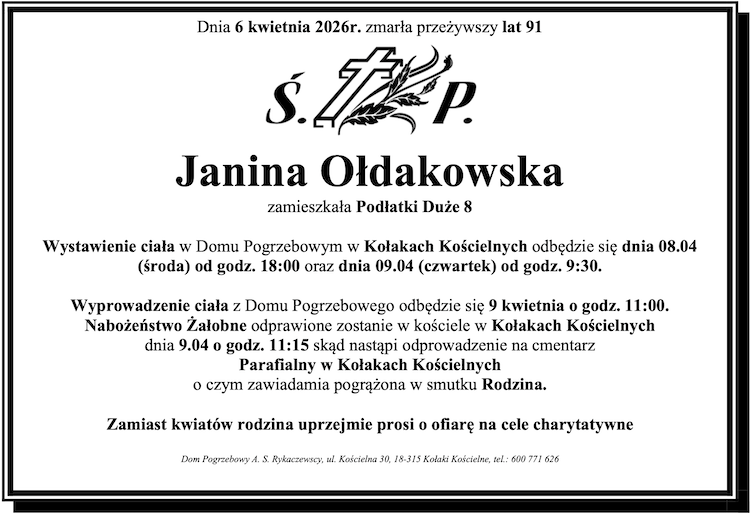 Janina Ołdakowska