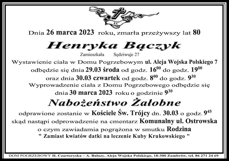 Henryka Bączyk