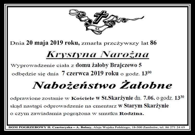 Krystyna  Narożna