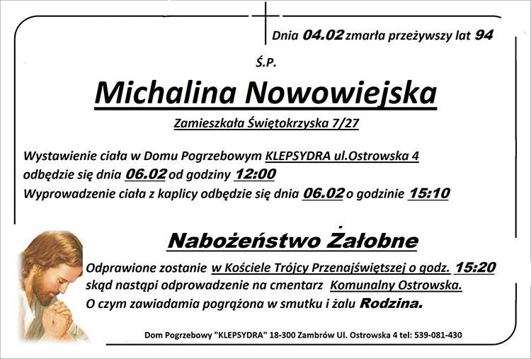Michalina Nowowiejska