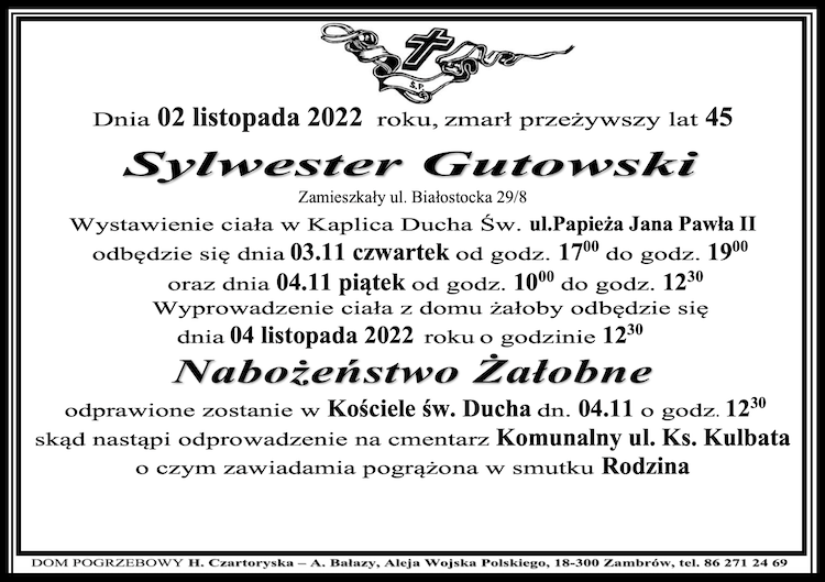 Sylwester Gutowski
