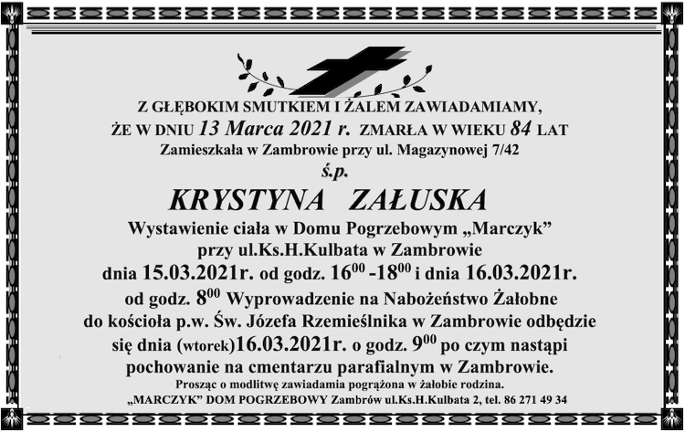 Krystyna Załuska