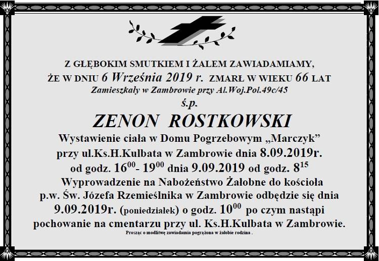Zenon Rostkowski