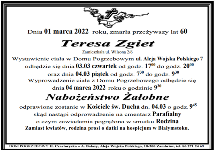 Teresa Zgiet