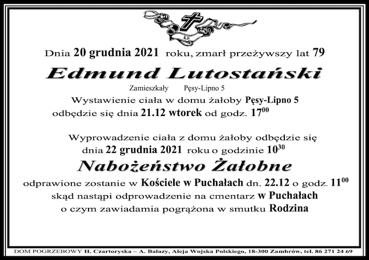 Edmund  Lutostański