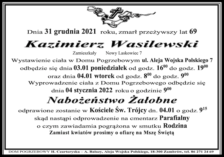 Kazimierz  Wasilewski