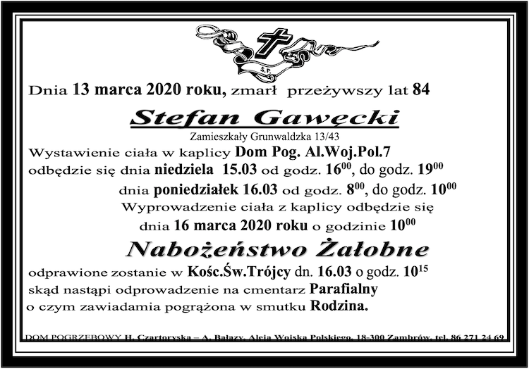 Stefan Gawęcki