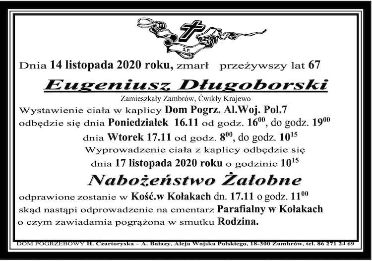 Eugeniusz Długoborski