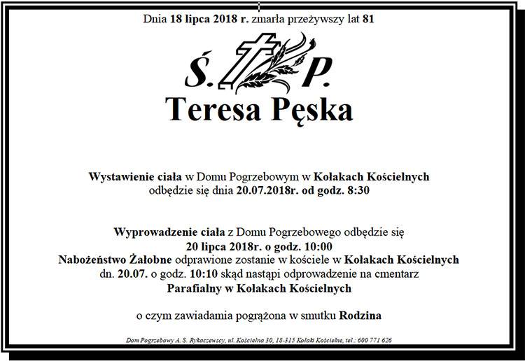 Teresa Pęska