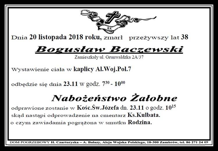 Bogusław Baczewski