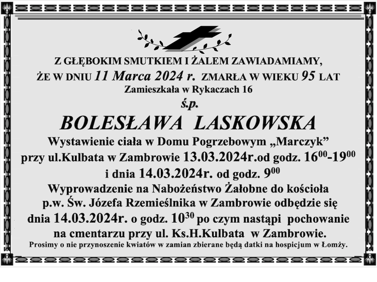 Bolesława Laskowska