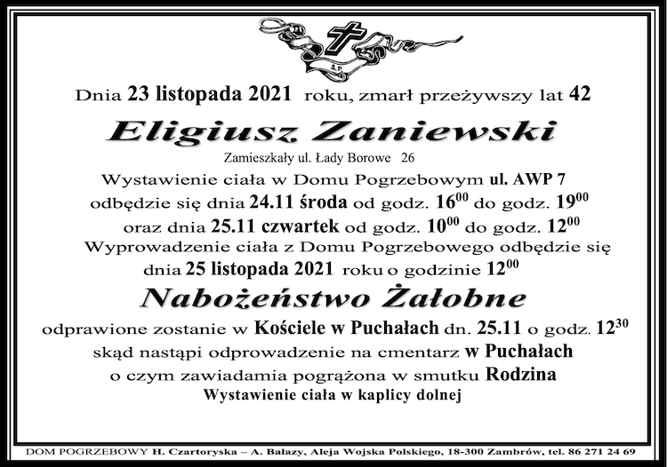 Eligiusz Zaniewski