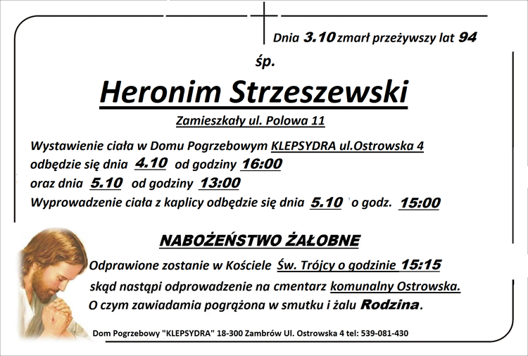 Heronim Strzeszewski