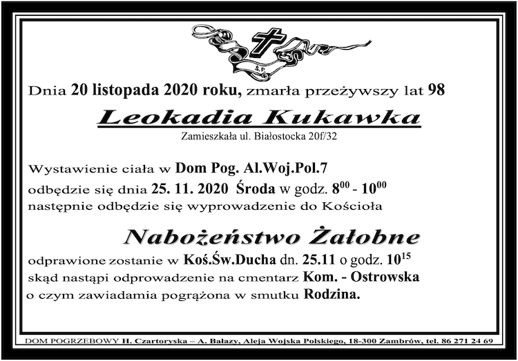 Leokadia Kukawka