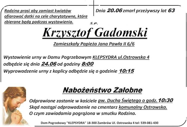 Krzysztof Gadomski