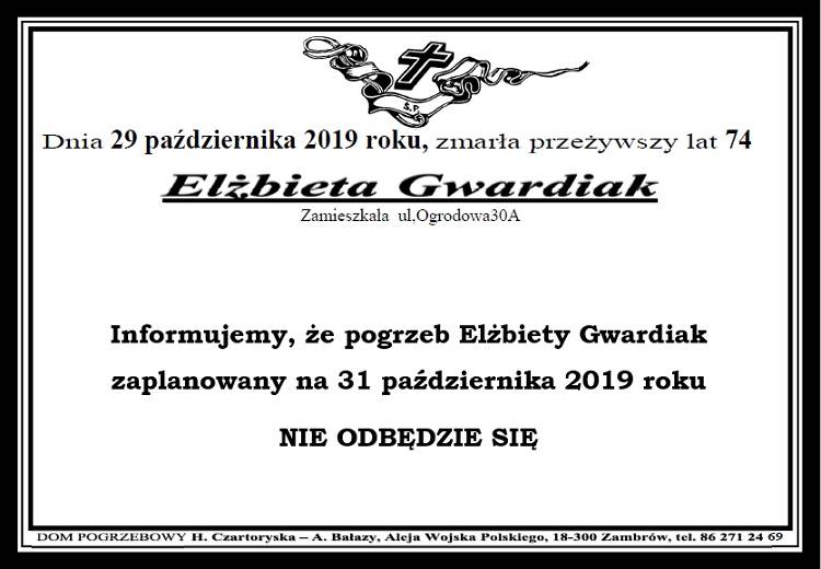 Elżbieta Gwardiak