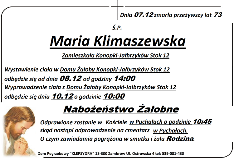 Maria Klimaszewska