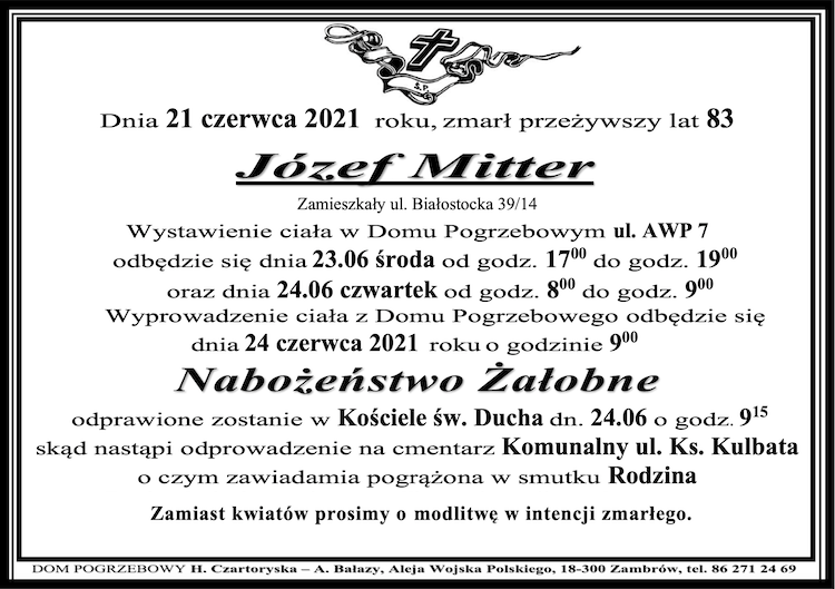 Józef Mitter