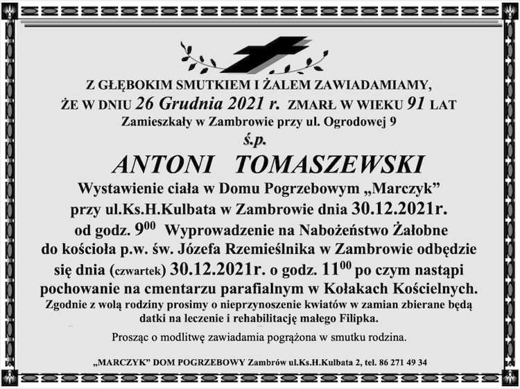 Antoni Tomaszewski