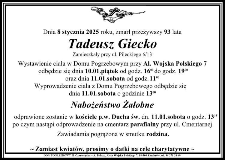 Tadeusz Giecko