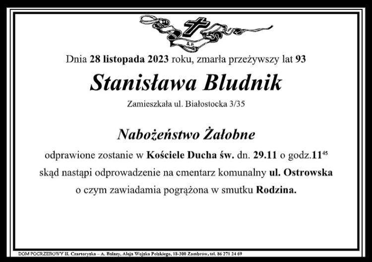 Stanisława Bludnik