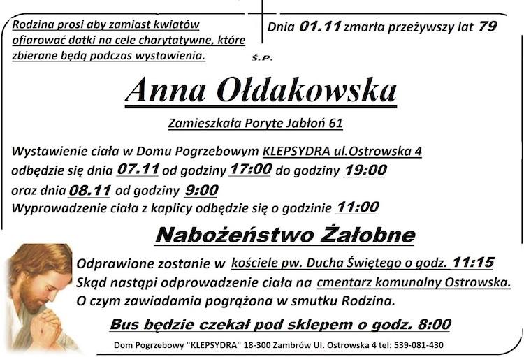 Anna Ołdakowska