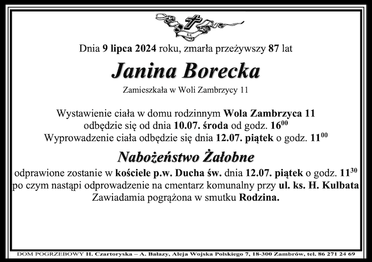 Janina Borecka