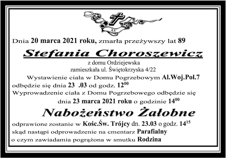 Stefania Choroszewicz