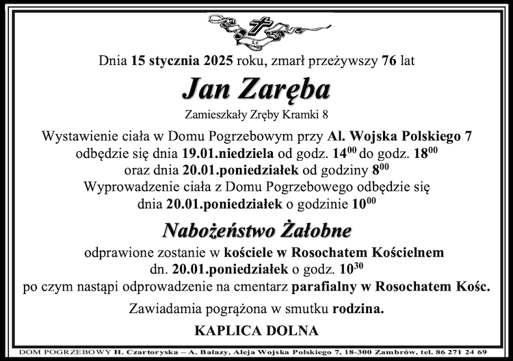 Jan Zaręba