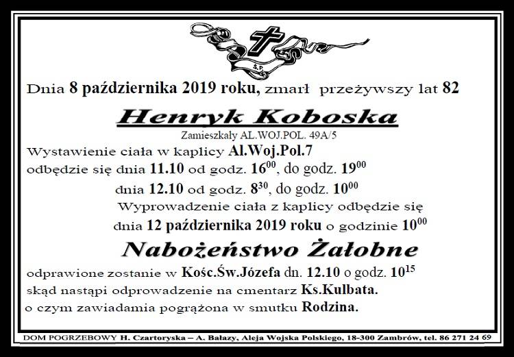 Henryk  Koboska
