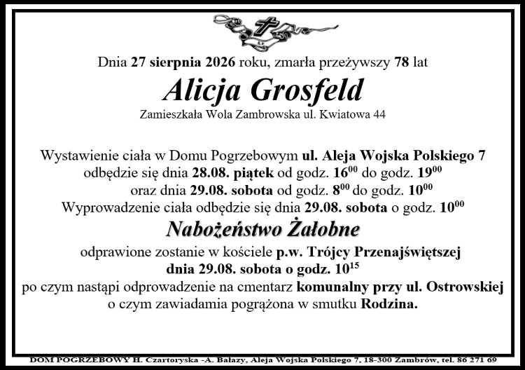 Alicja Grosfeld