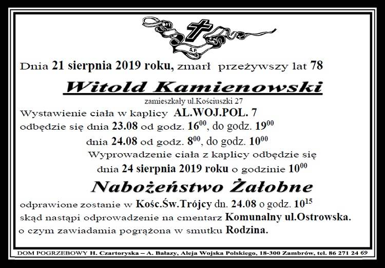 Witold Kamienowski