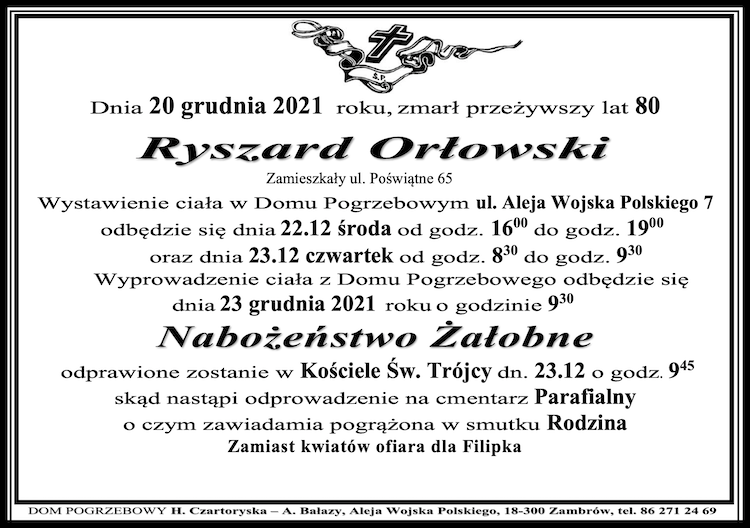 Ryszard  Orłowski